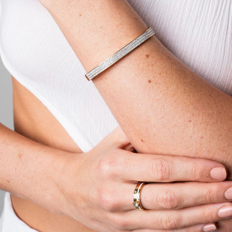 Brazalete Luxe Bañado en Oro de 18k