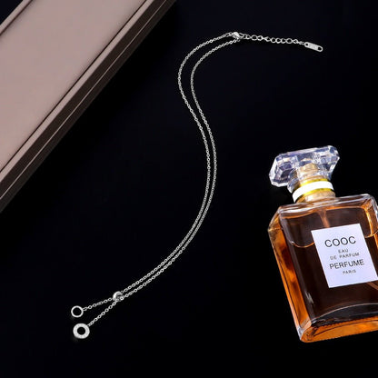 Collar de Corbata Athenas Bañado en Oro 18k