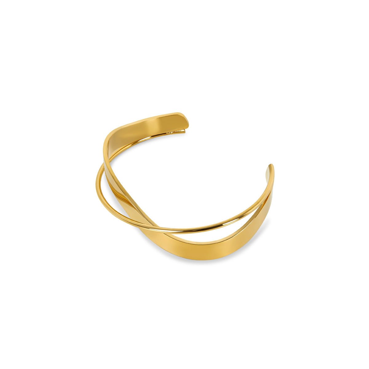 Brazalete Inter Bañado en Oro de 18k