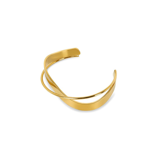 Brazalete Inter Bañado en Oro de 18k