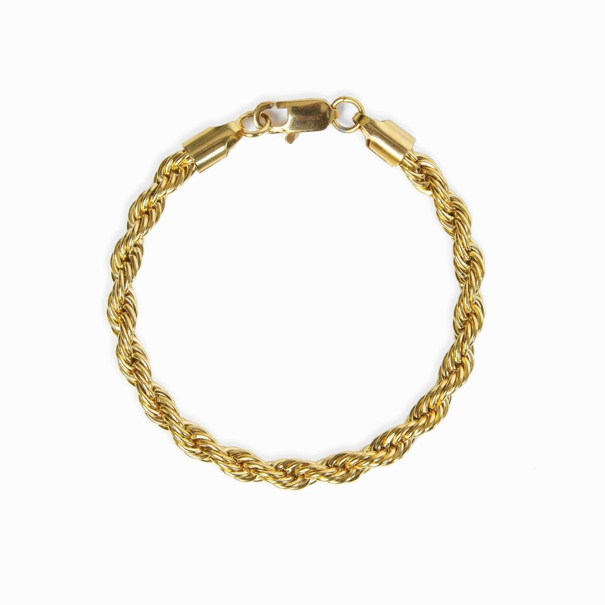 Pulsera Cordón Baiano Bañado en Oro 18K