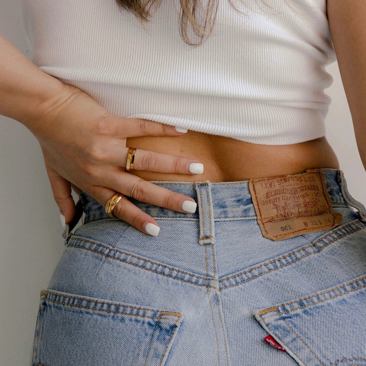 Anillo Trinidad Bañado en Oro 18K