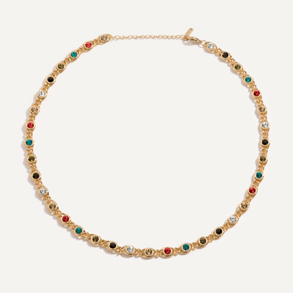 Collar Chloé Bañado en Oro de 18k