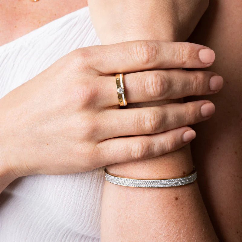 Brazalete Luxe Bañado en Oro de 18k