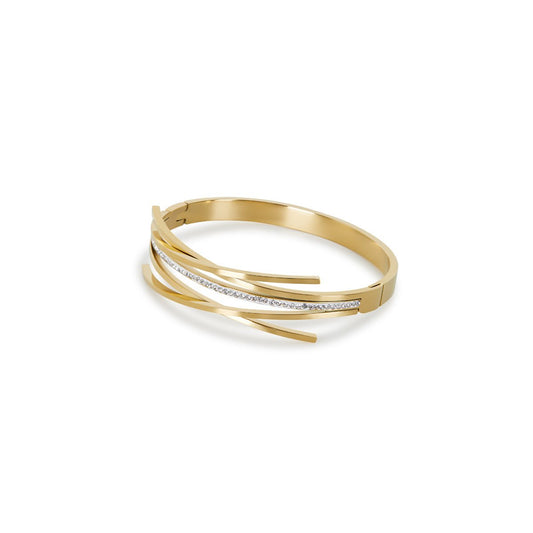 Brazalete Florence Circonita Bañada en Oro de 18K