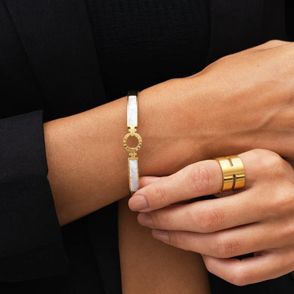 Pulsera Aura Bañada en Oro de 18k